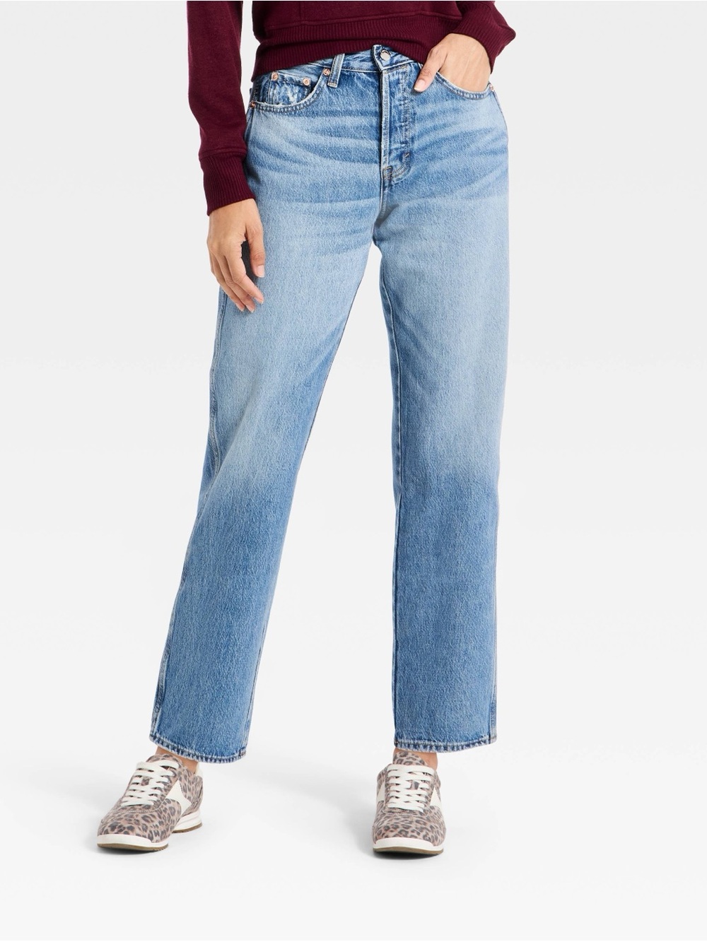 UNIVERSAL THREAD Relaxed Fit Jeans in Classic Blue Denim